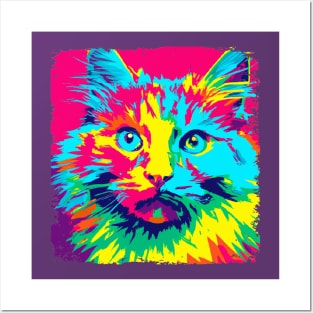 Ragamuffin Pop Art - Cat Lover Gift Posters and Art